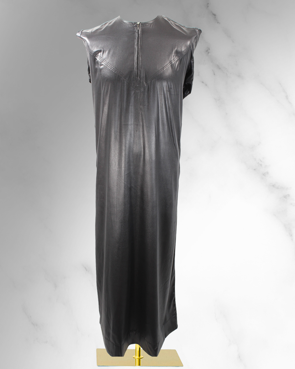Premium Casual Thobe – Shiney Black
