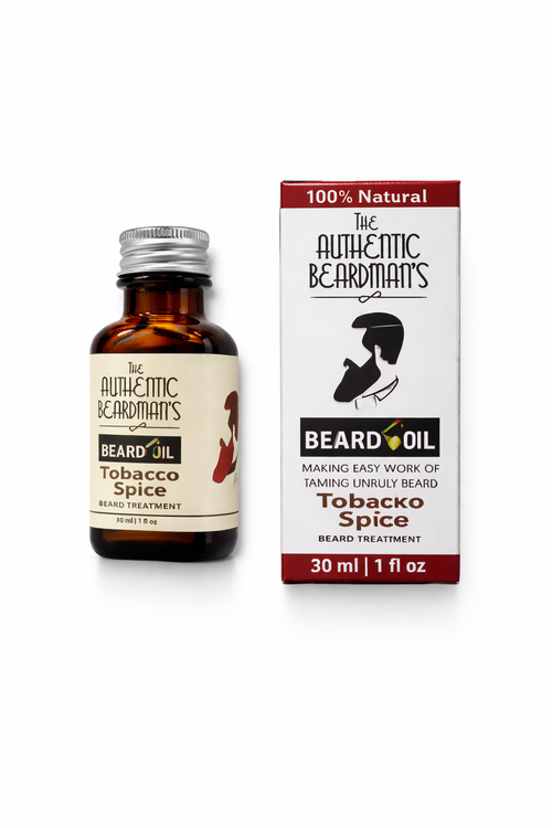 Authentic Beardman`s  Tobacco Spice Beard Oil 100% Natural 30ml
