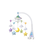 Moon & Stars Desi Doll Quran Cot Mobile with Light Projection
