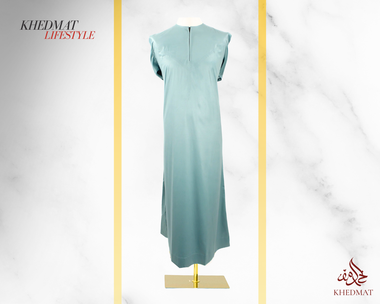 𝐏𝐫𝐞𝐦𝐢𝐮𝐦 𝐂𝐚𝐬𝐮𝐚𝐥 𝐓𝐡𝐨𝐛𝐞 – Muted Turquoise