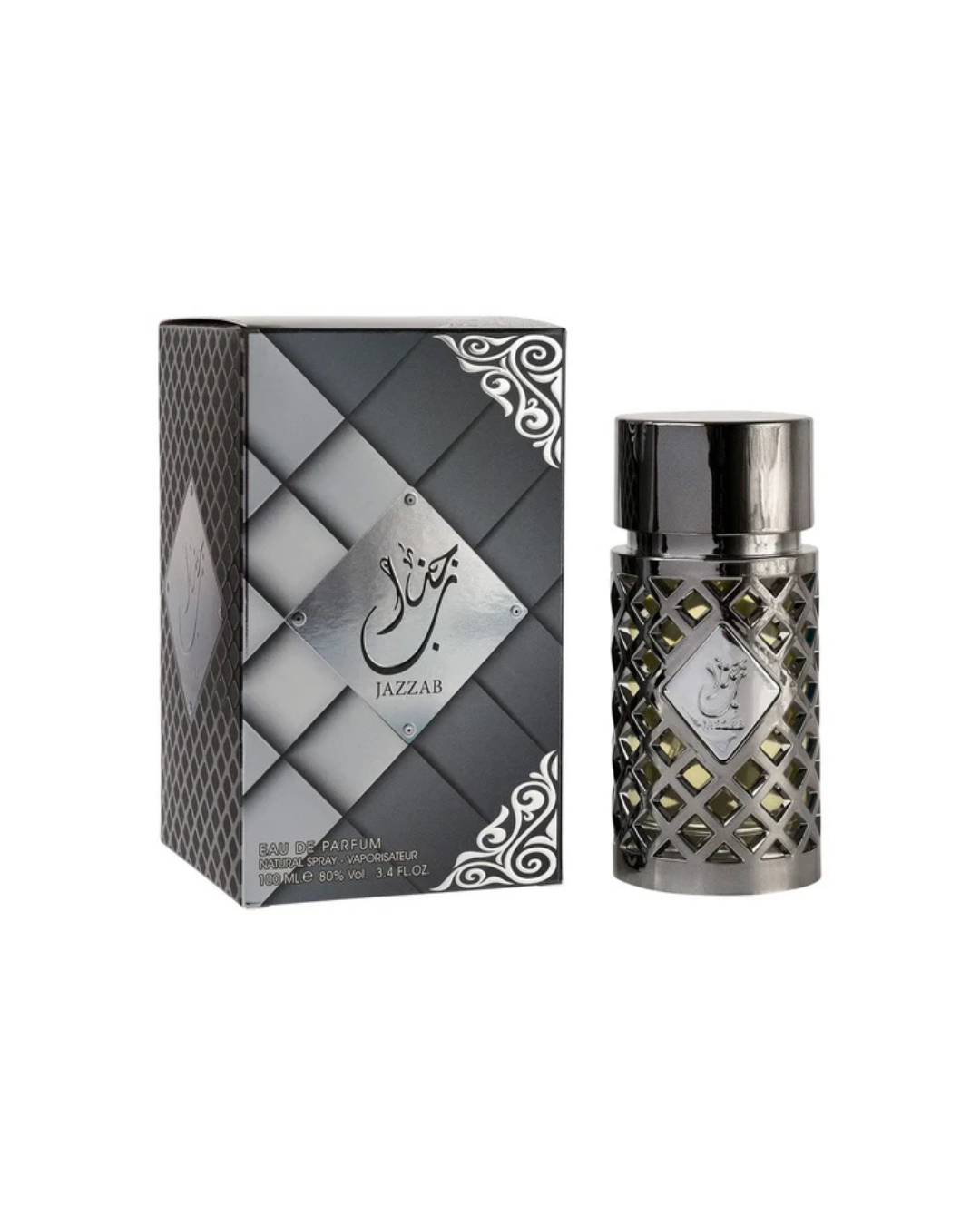 Eau De Parfum Jazzab Silver Perfume 100ml By Ard Al Zaafaran