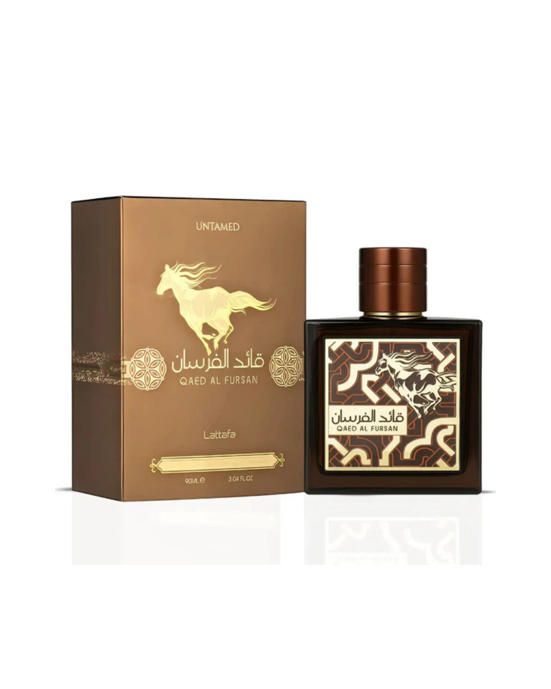 Eau De Parfum Qaed Al Fursan Untamed Perfume 90ml By Lattafa