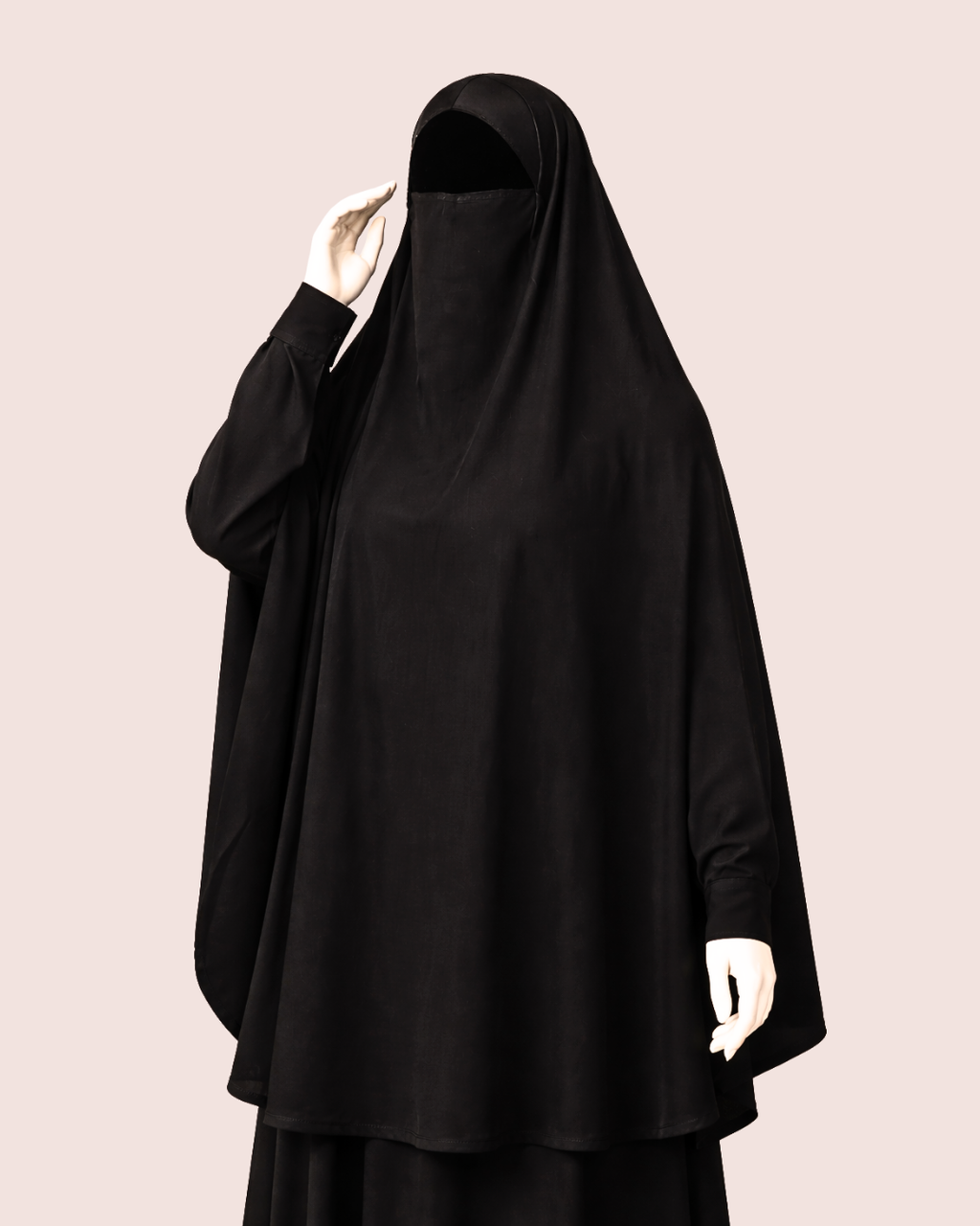 One PIece Niqab Hijab-One Piece Niqab Hijab for Women-Modest Wear