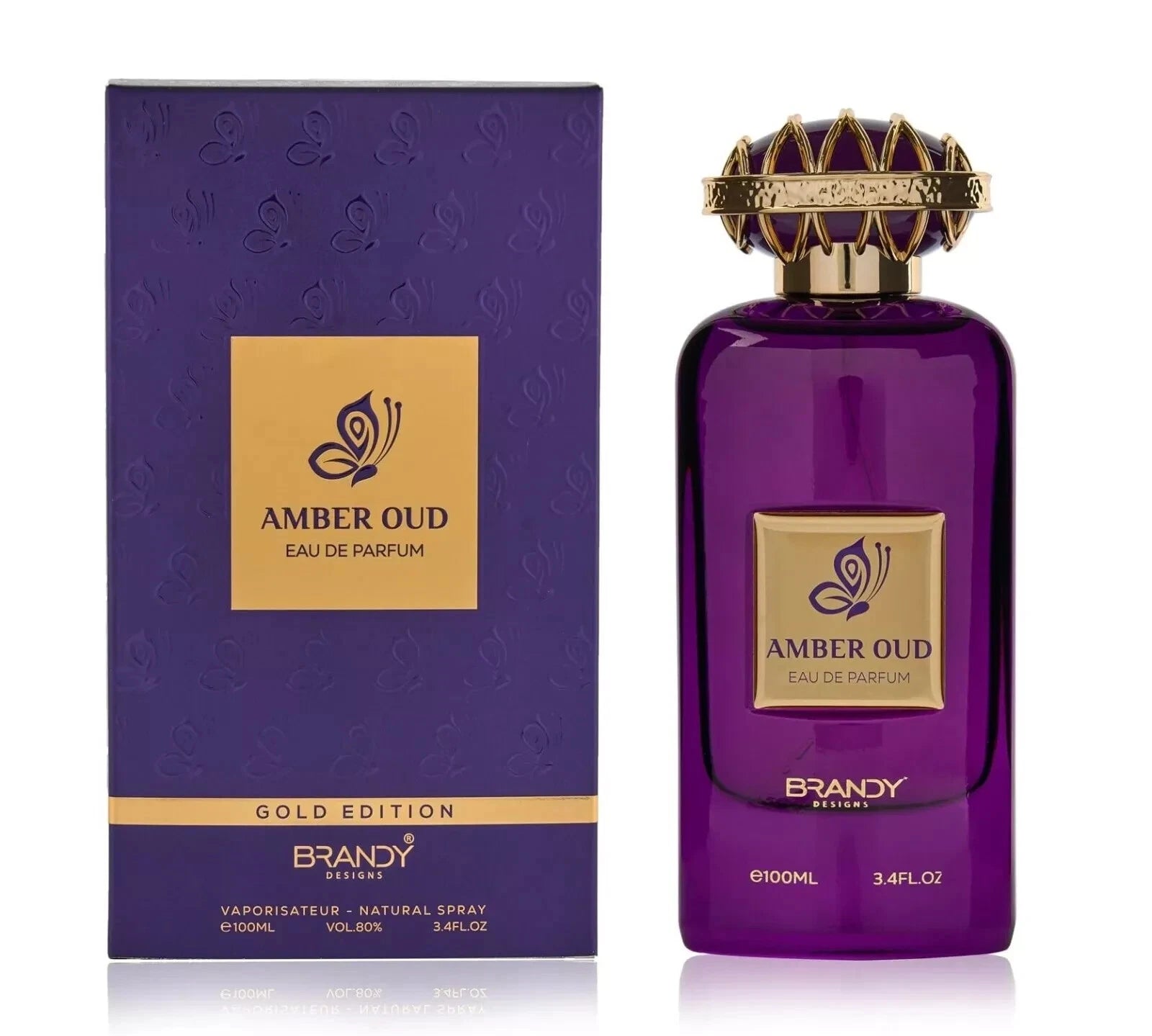 Eau De Parfum Amber Oud Gold Edition 100ml By Brandy